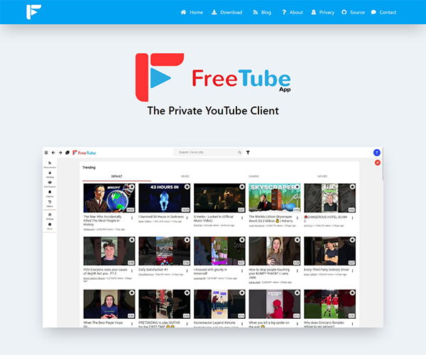 FreeTube 0.19.0 download the new version